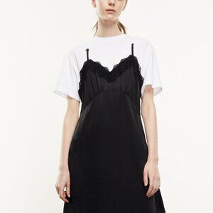 The Kooples 2 in 1 Babydoll T-shirt Dress